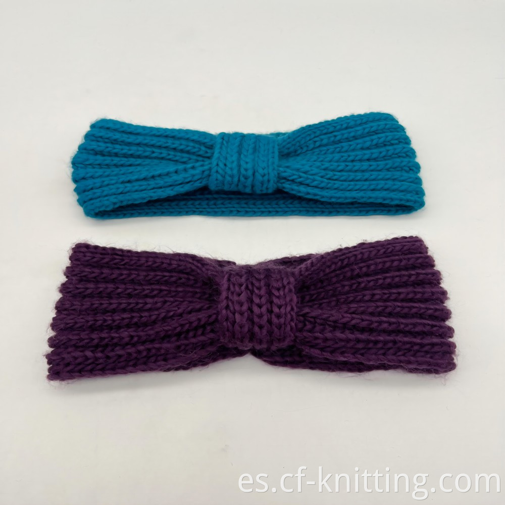 Cf F 0006 Knitted Hair Band 4